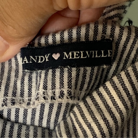 Brandy Melville Pin Stripe Spaghetti Strap Dress - Picture 10 of 11